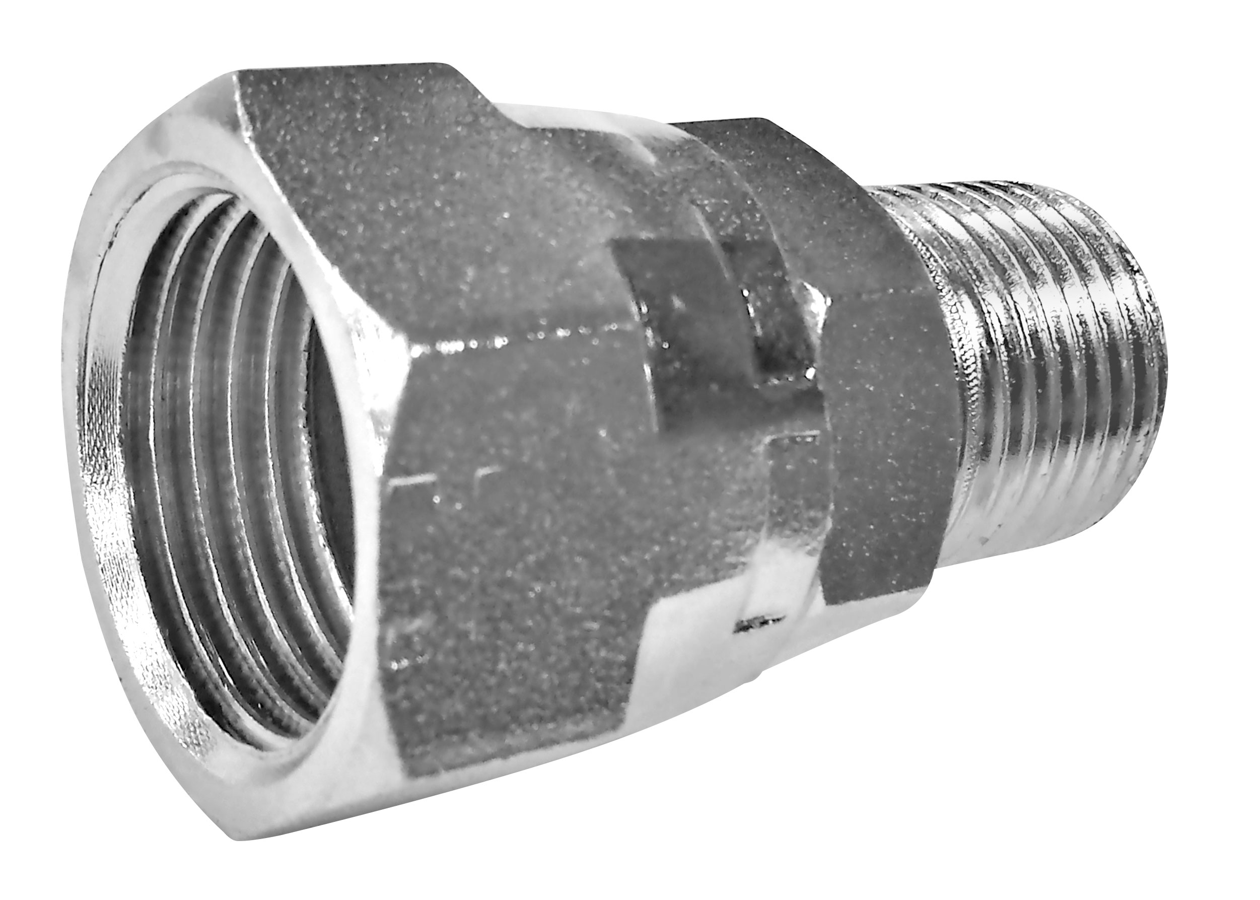 ADAPTADOR FÊMEA JIC UNF X MACHO NPT